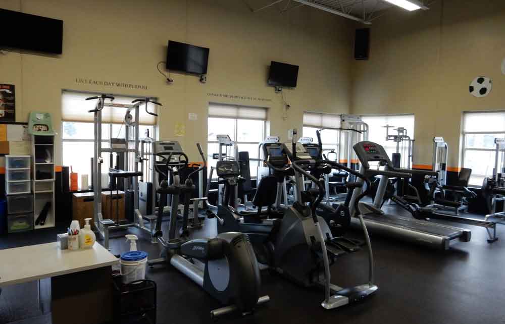 West Salem Community Fitness Center Cardio Machines
